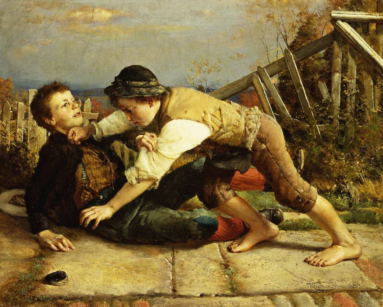 Çocukça Şakalar, 1885 by Karl Witkowski