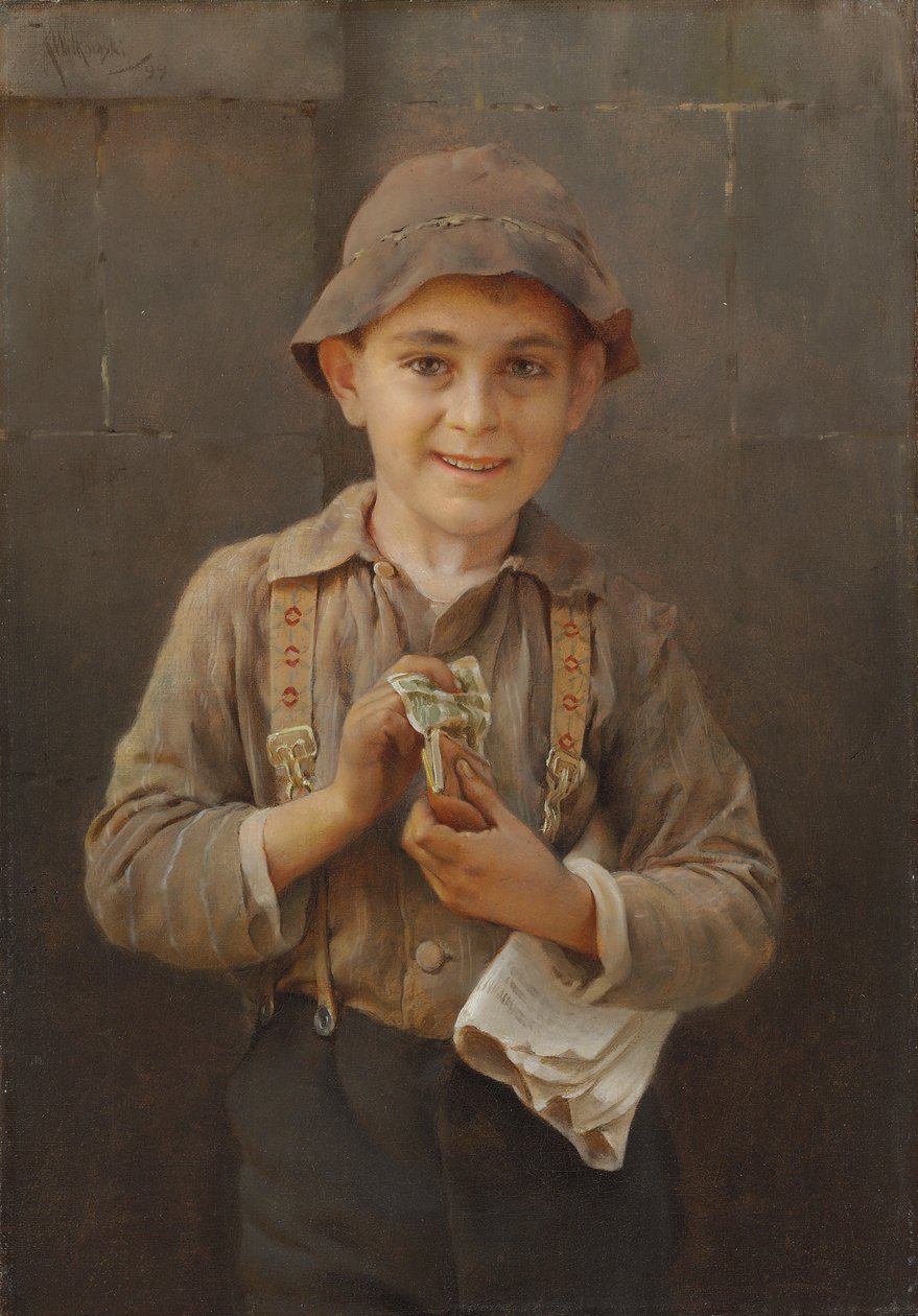 Gazeteci, 1899 by Karl Witkowski