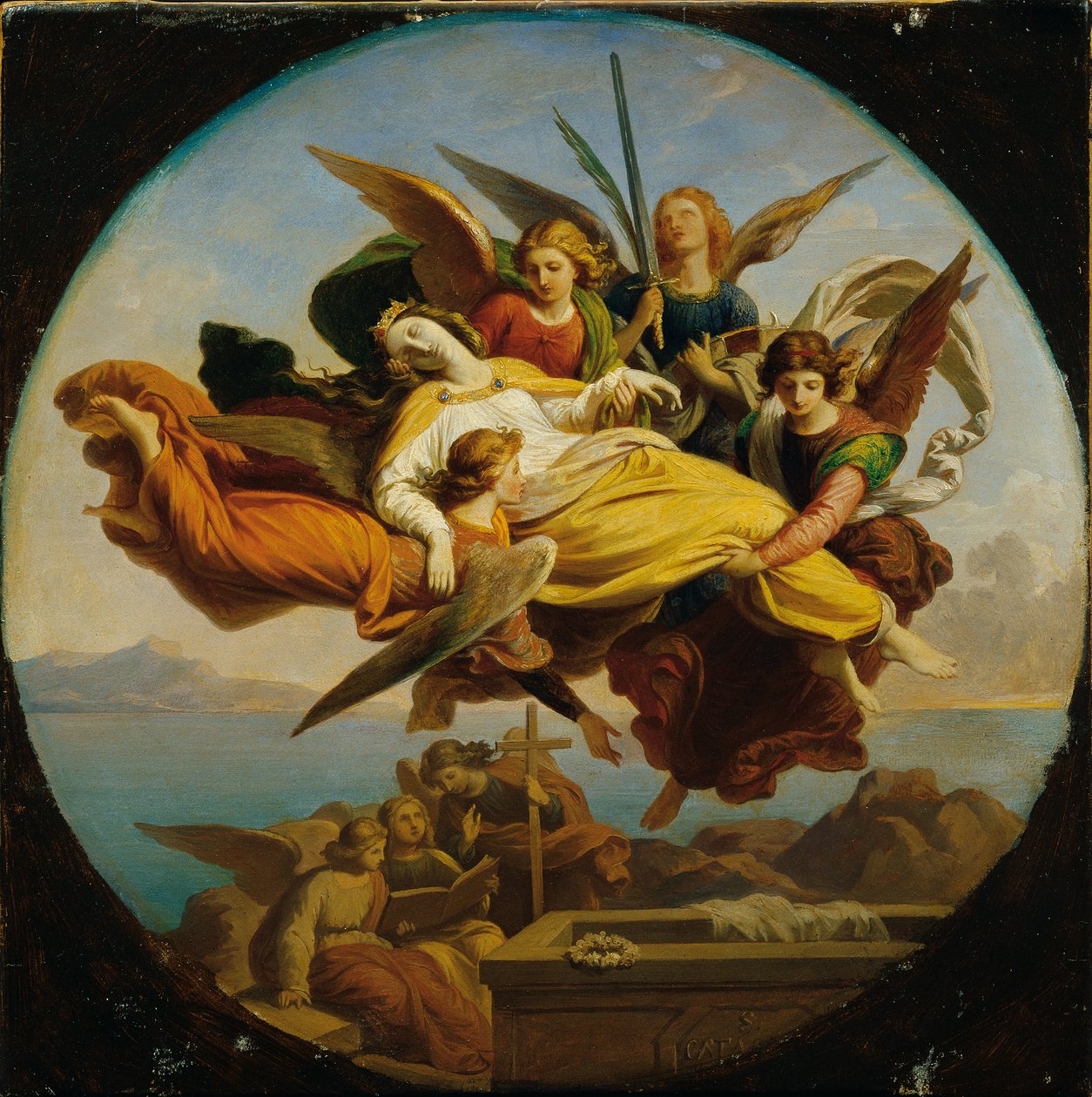 Aziz Catherine by Karl von Blaas