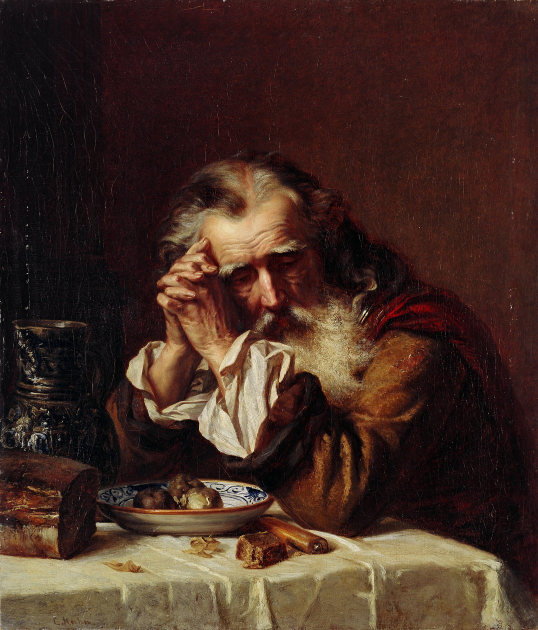 Yaşlı Adamın Başı by Karlis Fridikh Huns