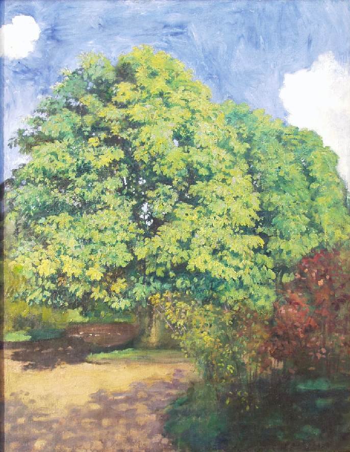 kestane ağaçları by Károly Ferenczy