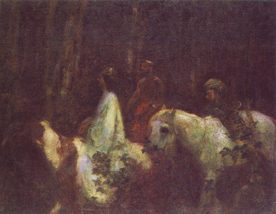 Üç Büyücü by Károly Ferenczy