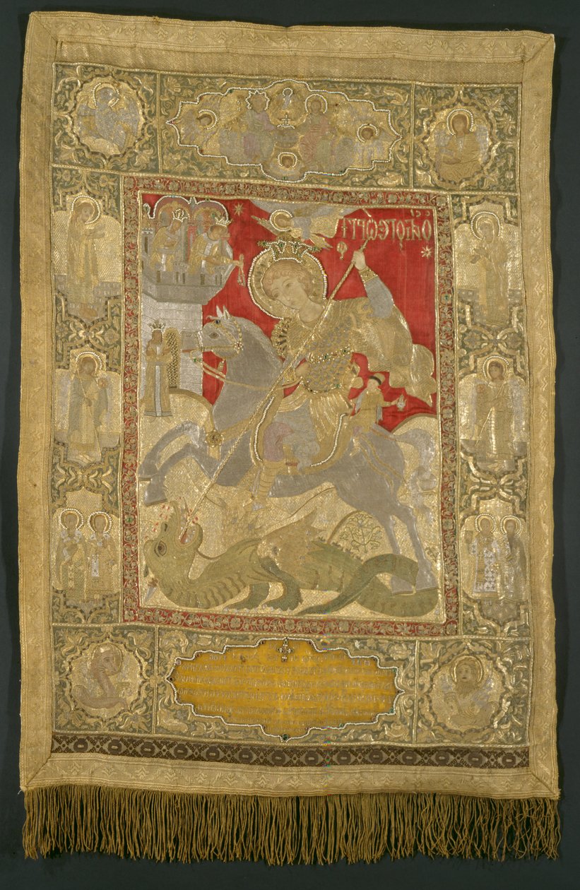 Ejderha avcısı Aziz George by Kassibouri Theodosia