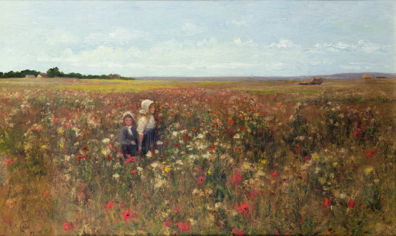 Haşhaş Tarlası, 1897 by Kate Colls