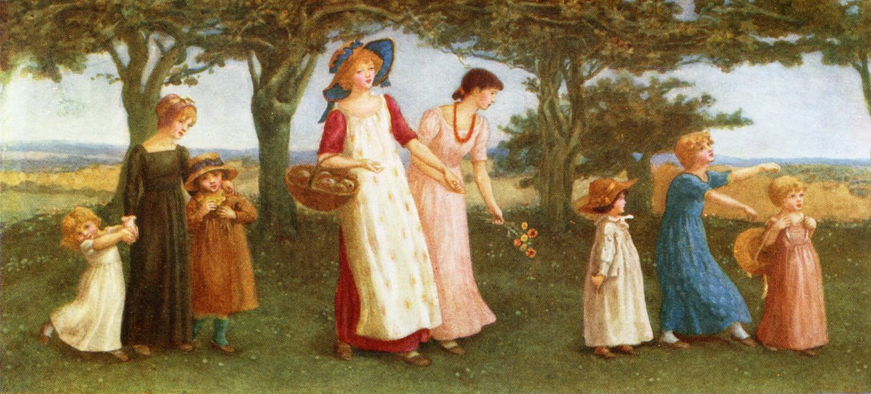 Spring time by Kate Greenaway by Kate Greenaway