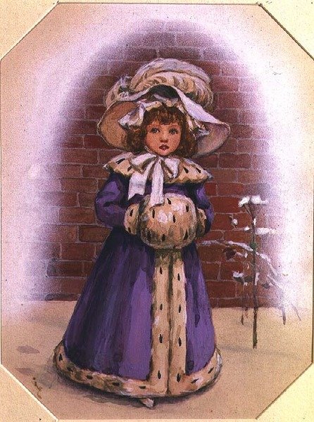 manşonlu kız by Kate Greenaway