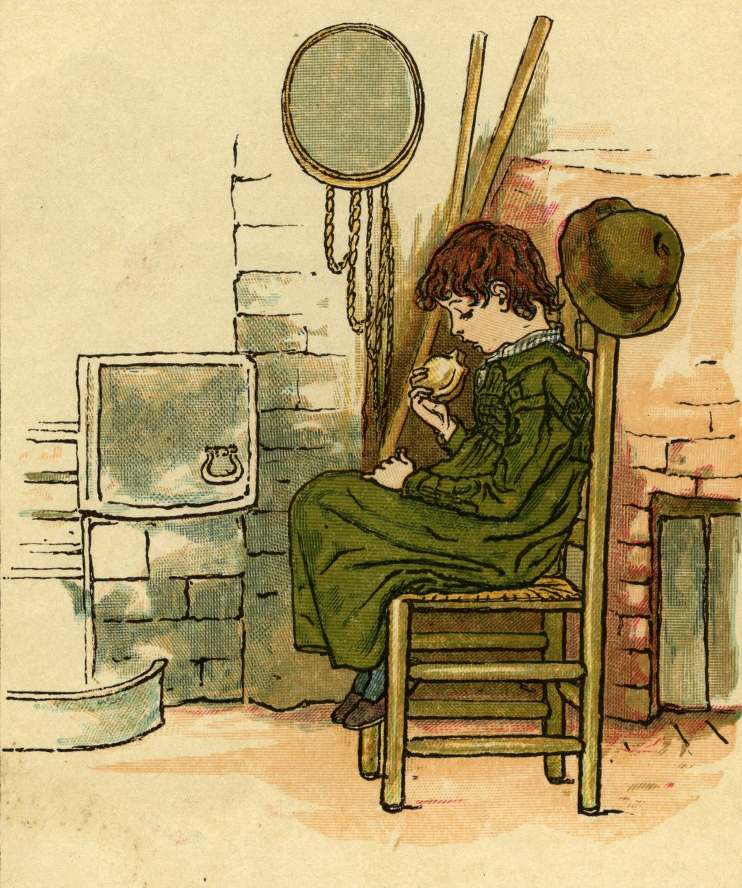 Küçük Jack Horner kreş by Kate Greenaway