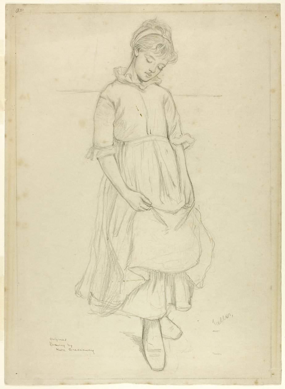 ayakta kız by Kate Greenaway