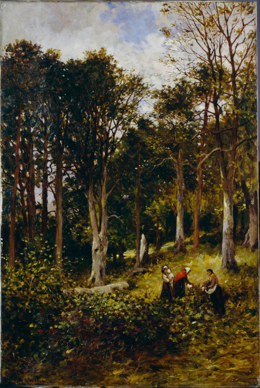 Manzara (Bir Ahşapta Dört Figür) by Kate S. Brodie