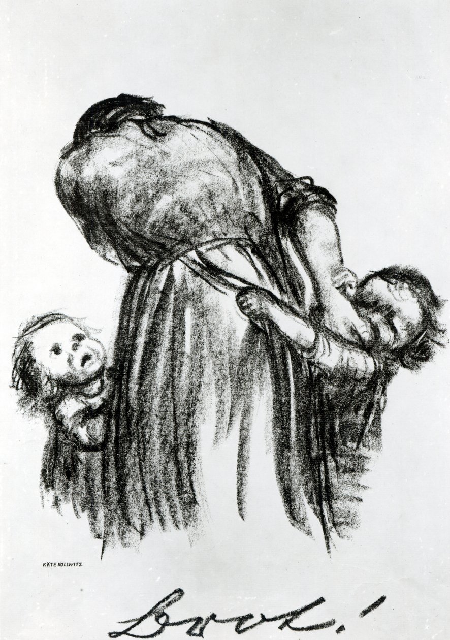 Ekmek!, 1924 by Käthe Kollwitz