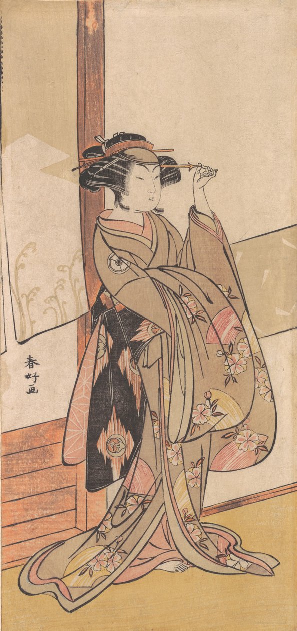 Kutlama versiyonu White Doctor V ,? 1775. by Katsukawa Shunko