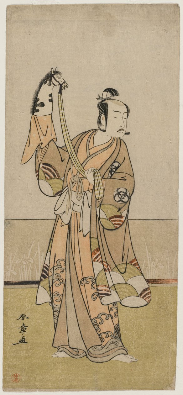 Bant Giderleri Kosaburo İyi Takviye l Jin g A versiyonu d Pupper r by Katsukawa Shunsho