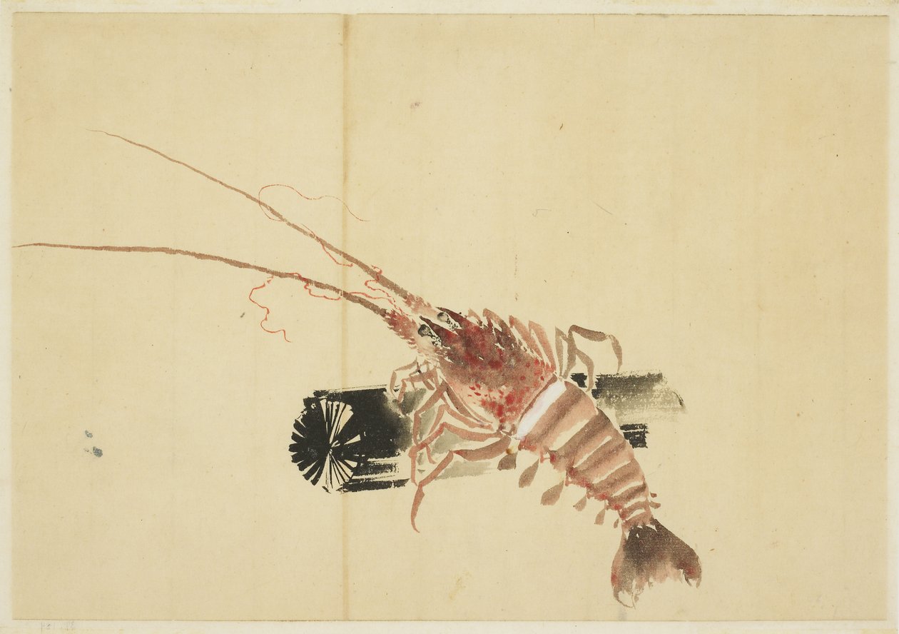Ebi (Giant Shrimp) by Katsushika (school of) Hokusai