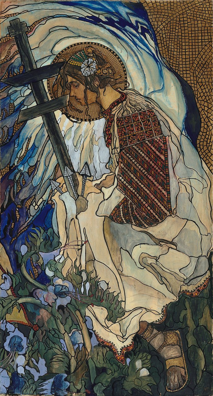Hutsul Madonna by Kazimierz Sichulski