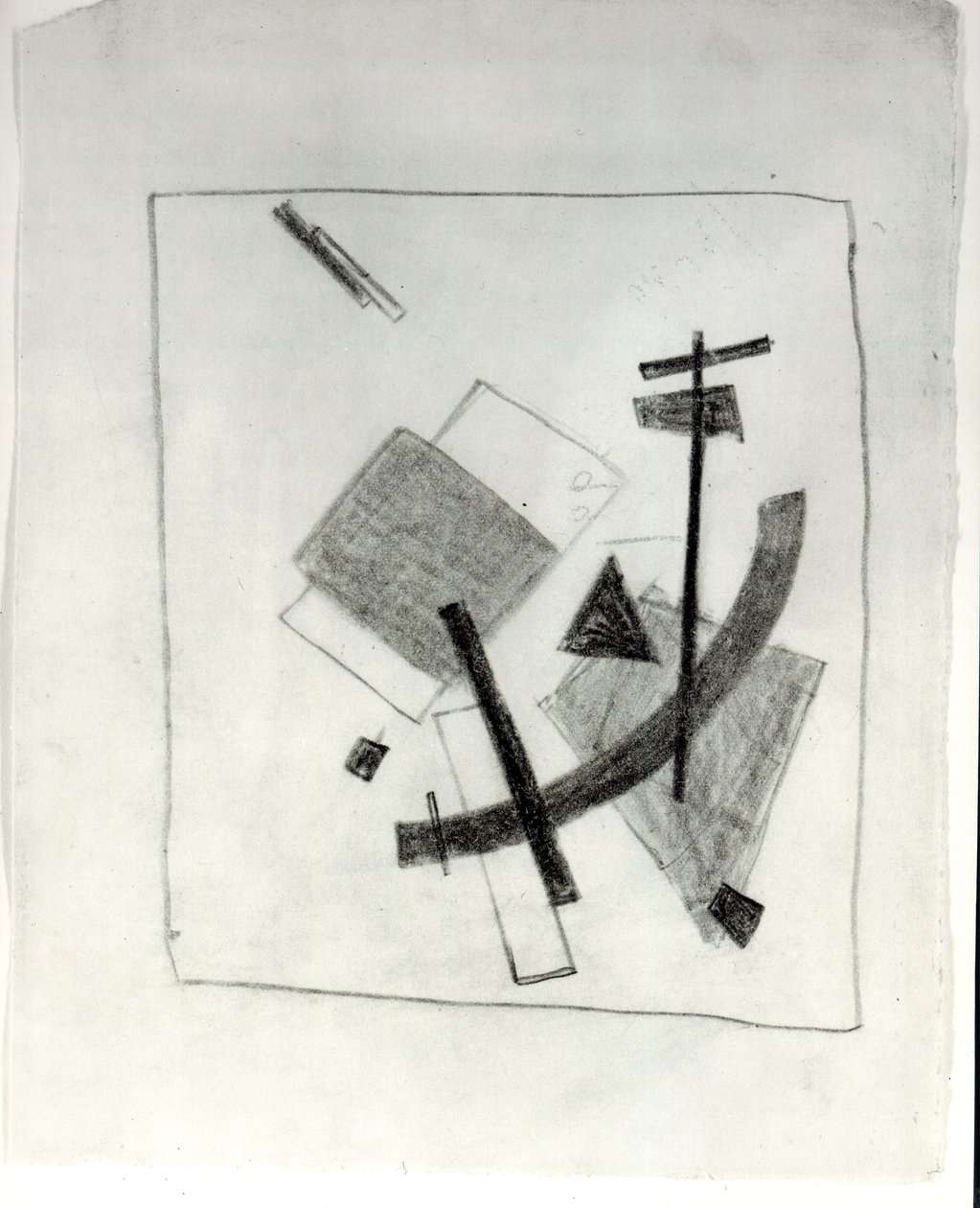 Suprematist Kompozisyon, c.1915-16 by Kazimir Severinovich Malevich