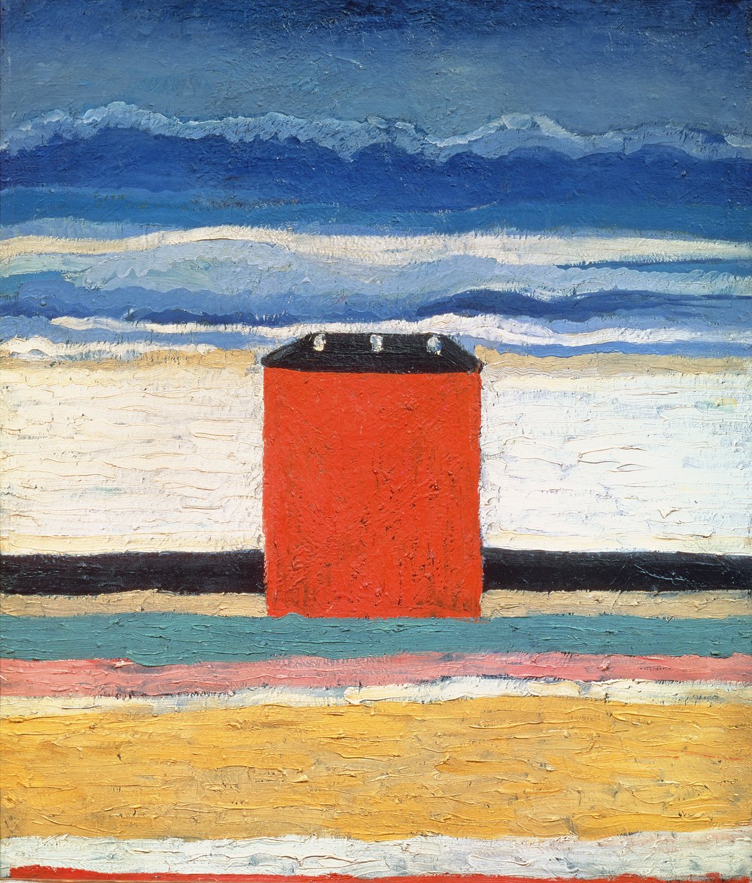 Kızıl Ev, 1932 by Kazimir Severinovich Malevich