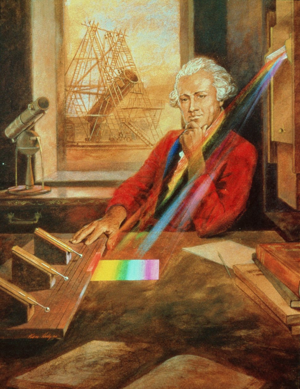 Sir William Herschel (1738-1822) by Ken Hodges