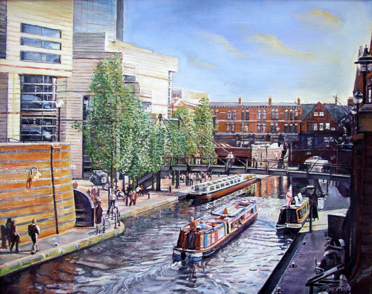 Yolcu Gezisi by Kevin Guild of Railway Artist Parrish