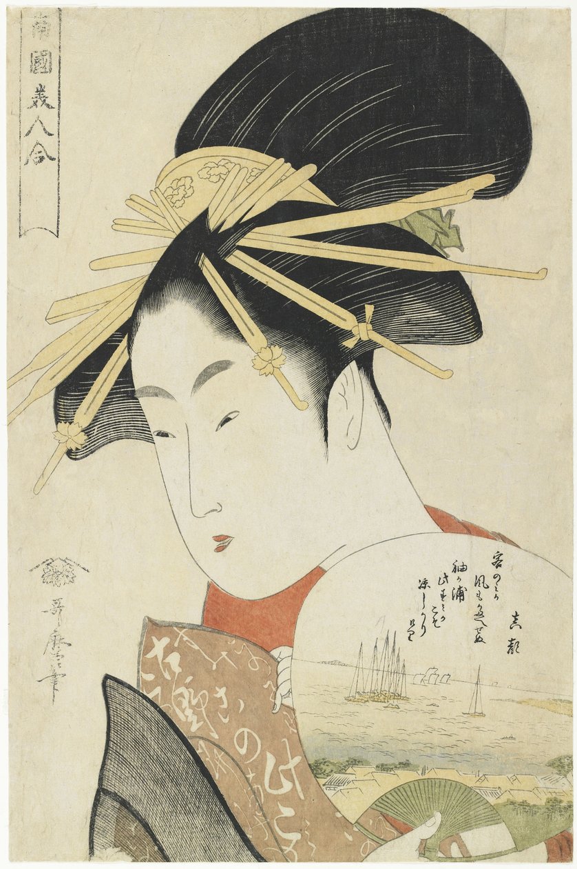 Bu köşe, 1793-1794 by Kitagawa Utamaro