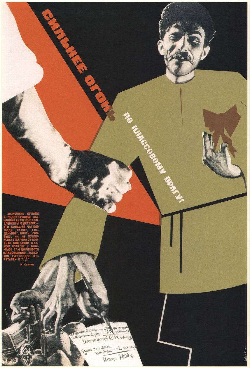 Sınıf düşmanına daha fazla ateş!, 1933 by Klinch