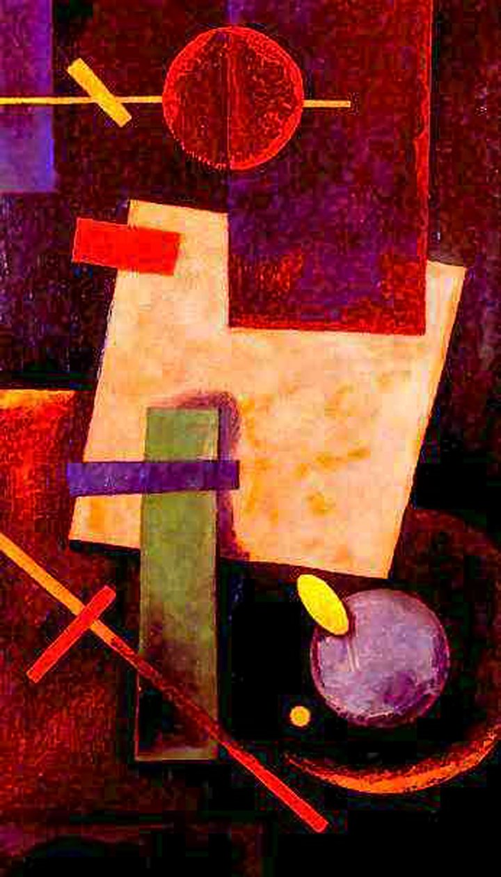 Suprematist Kompozisyon, 1916 by Ivan Vassilyevich Klyun