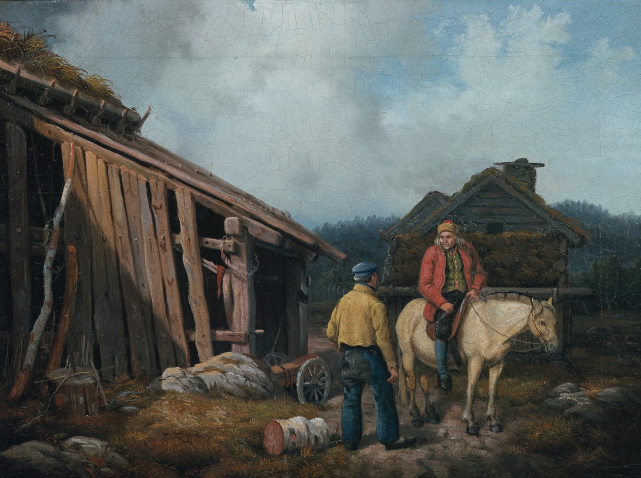 atlı adam by Knud Bergslien