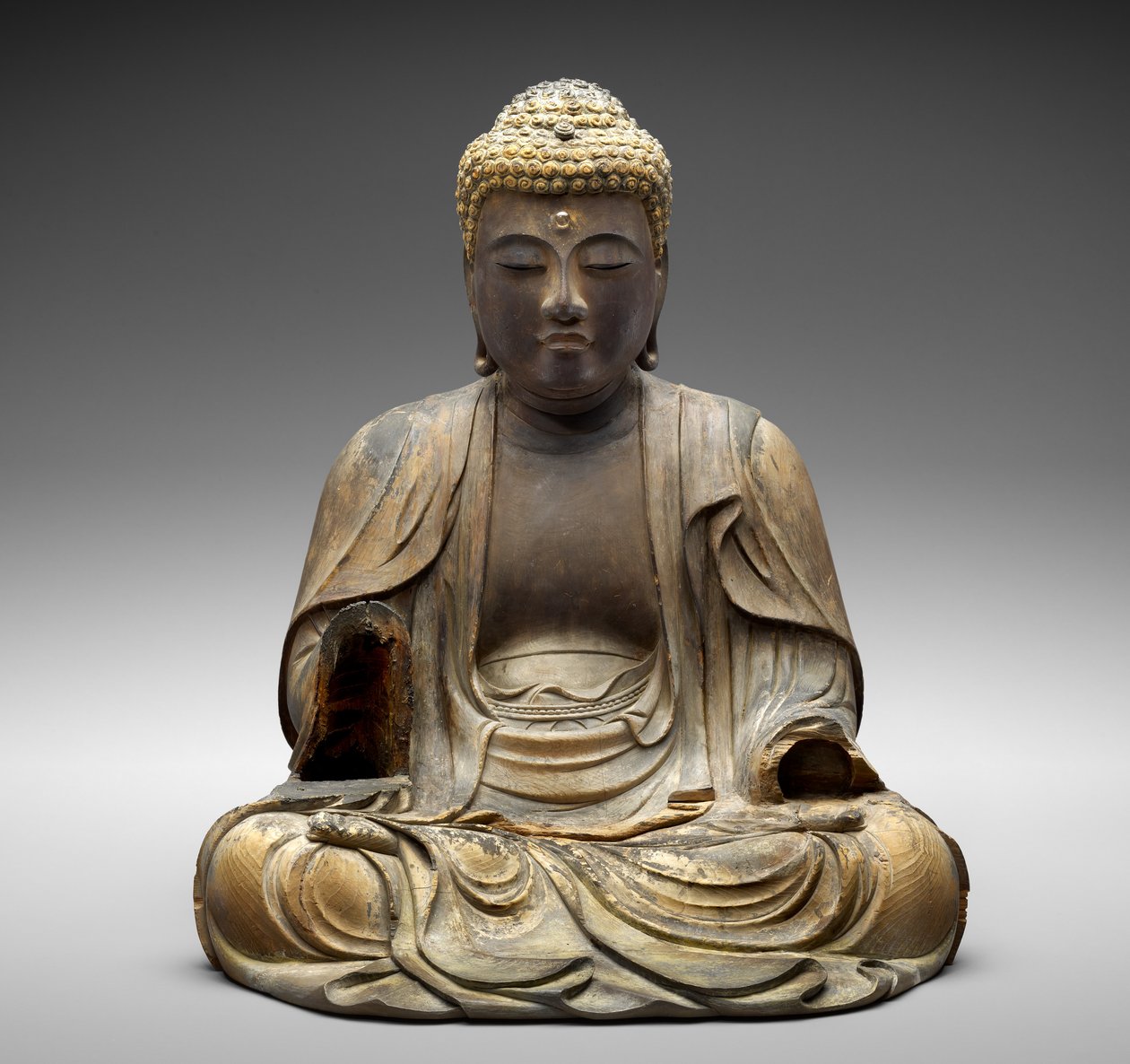 Amida, 1472 (çok renkli ahşap) by Koei fl.1472 Koei fl.1472