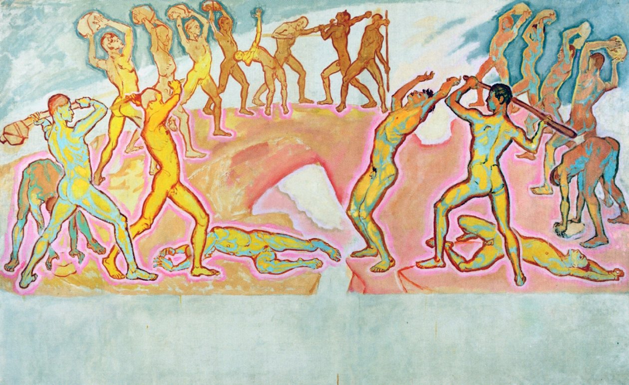 Titanların Çatışması, 1913-15 by Koloman Moser
