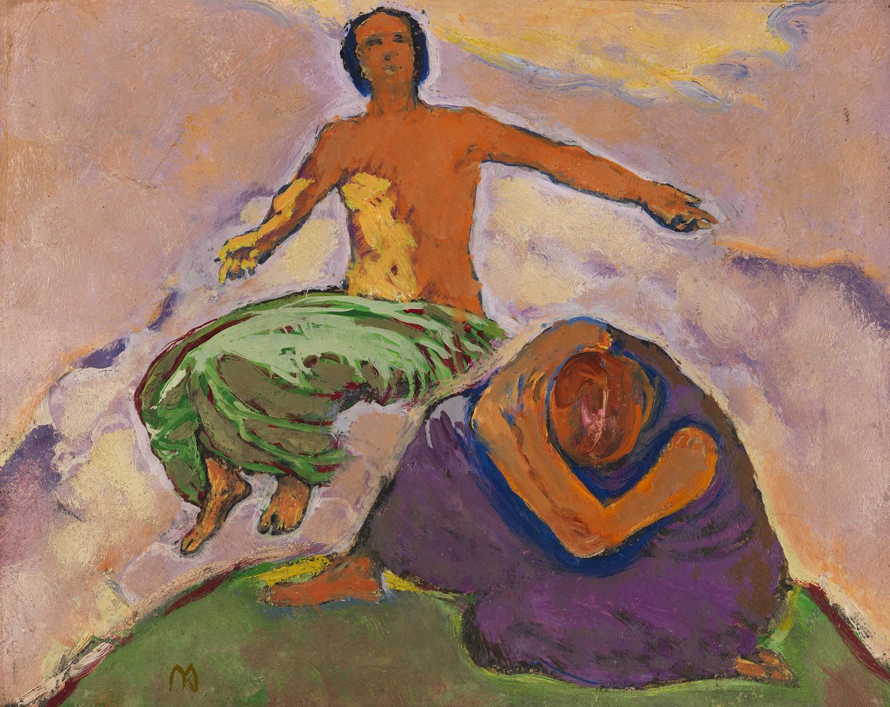 Hüzün ve umut, c. 1914. by Koloman Moser