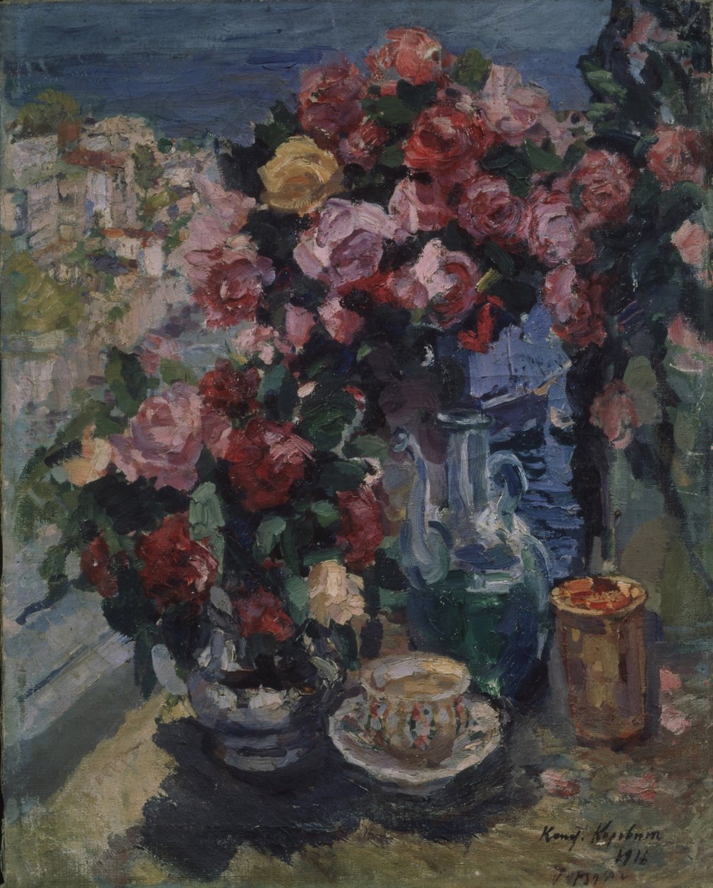 Güller. Gürzuf, 1916 by Konstantin Alekseevich Korovin