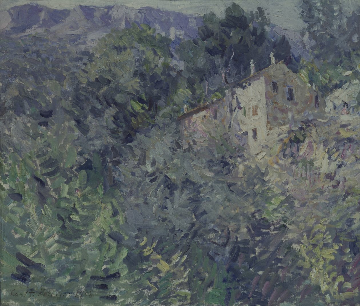Güney Fransa, 1908 by Konstantin Alekseevich Korovin