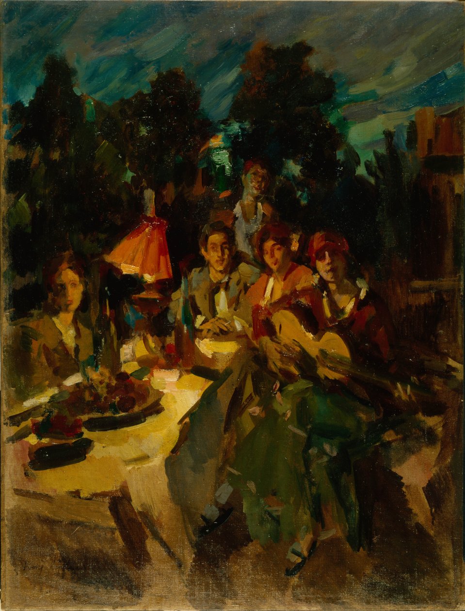 Güney Gecesi by Konstantin Alekseevich Korovin