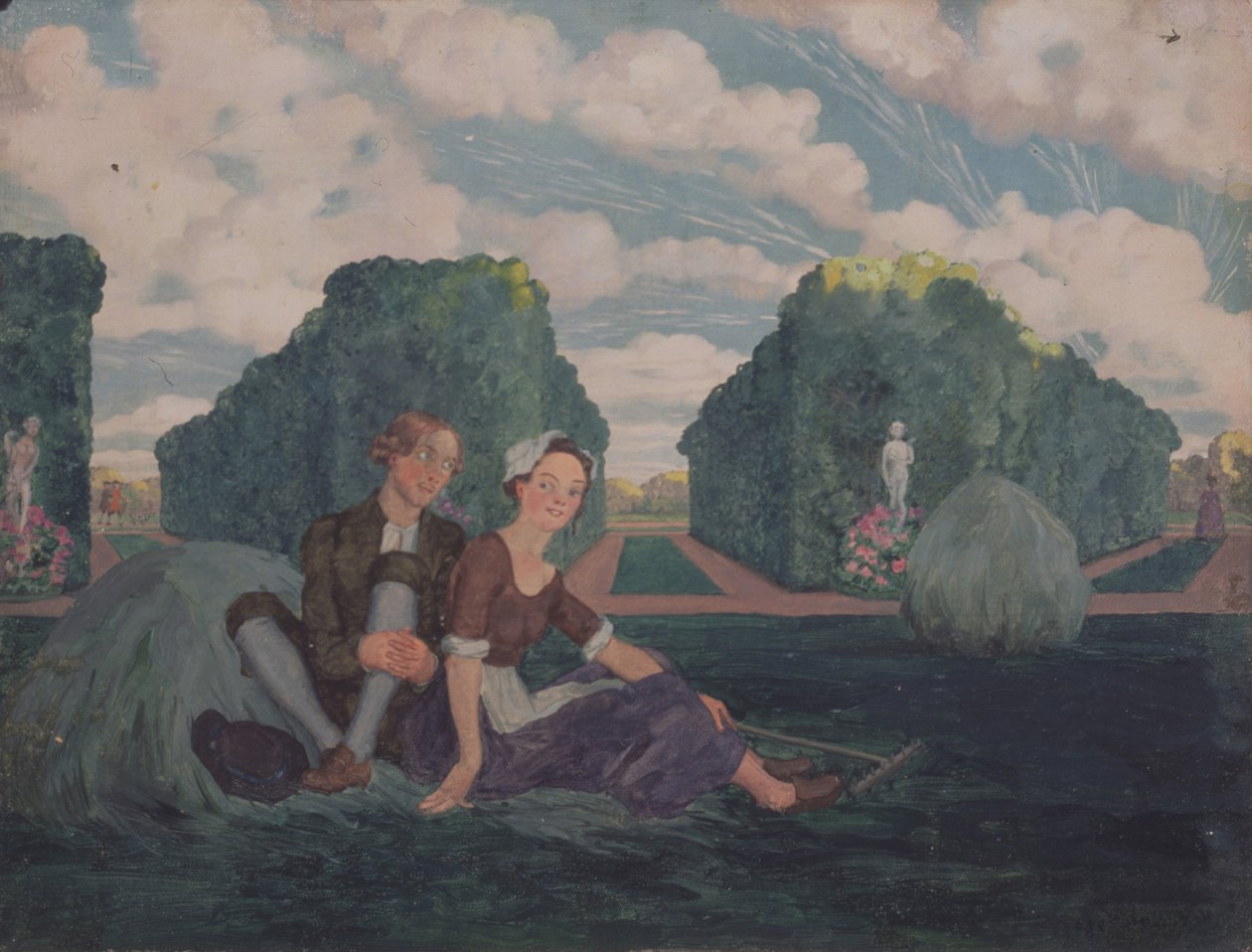 aşıklar by Konstantin Andreevic Somov