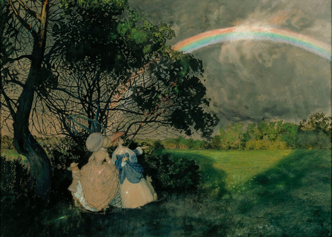 Gökkuşağı, 1897. by Konstantin Andreyevich Somov