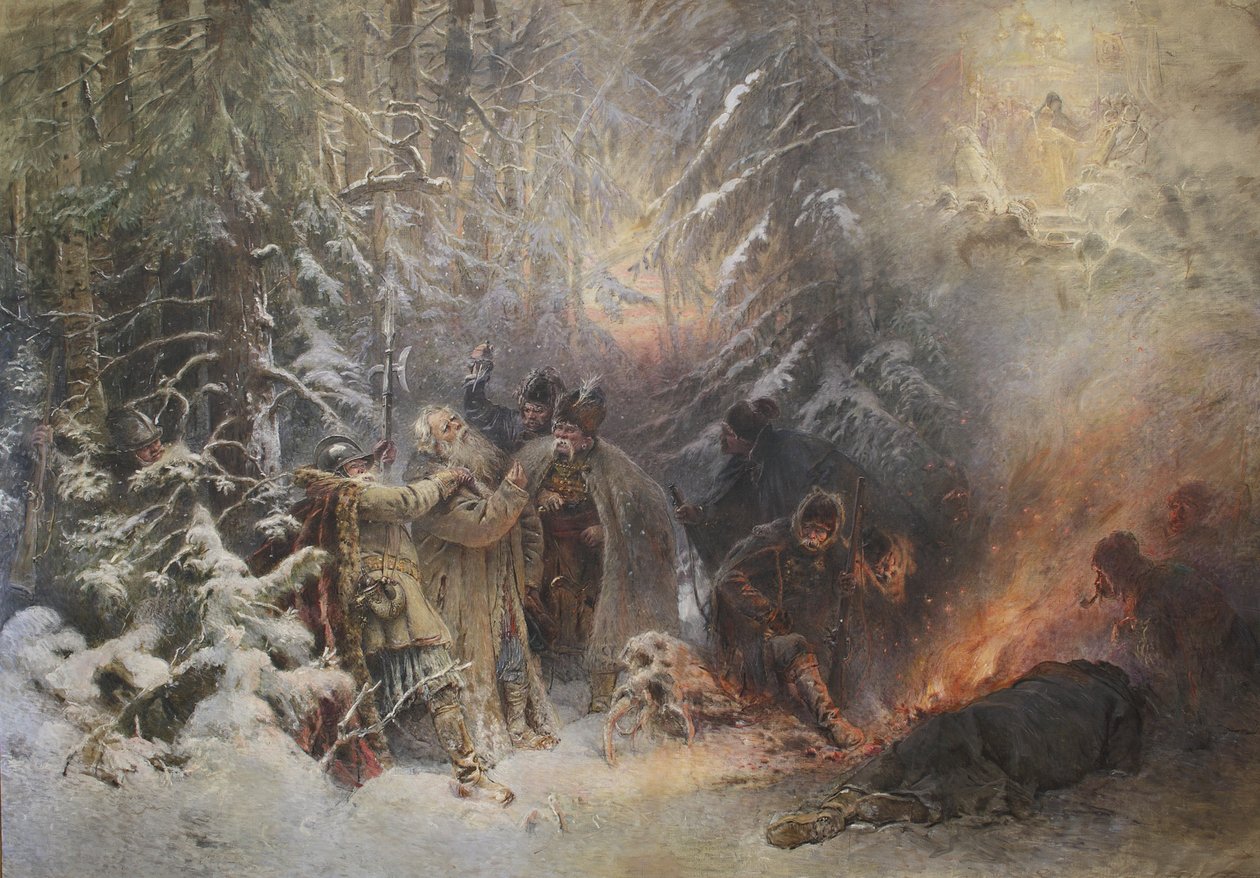 Ivan Susanin by Konstantin Egorovich Makovsky