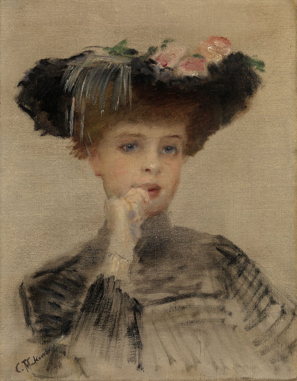 Parisli, 1902 by Konstantin Egorovich Makovsky