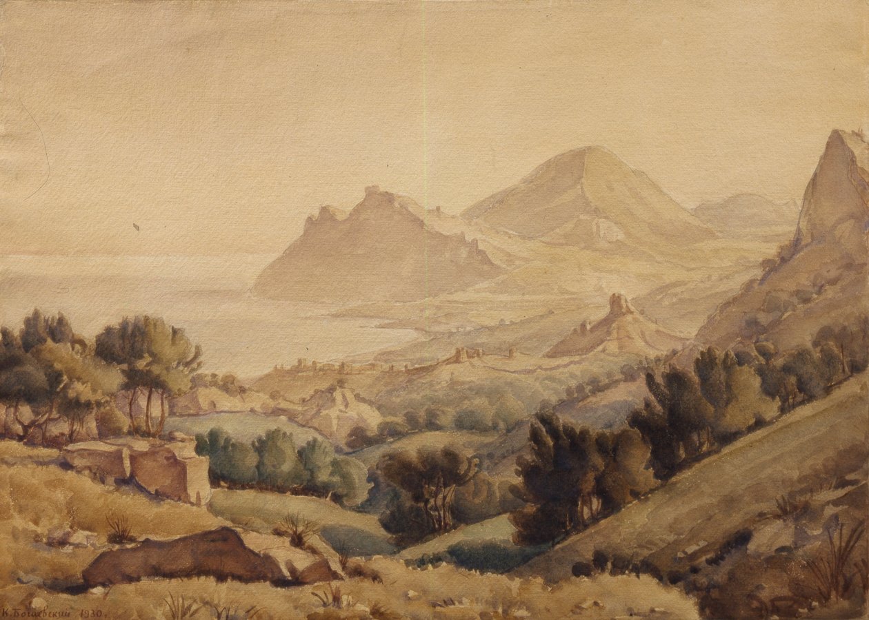 Antik kasaba by Konstantin Fyodorovich Bogayevsky