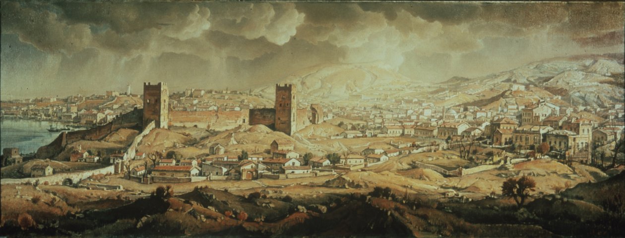 Feodosiya. Kırım, 1930 by Konstantin Fyodorovich Bogayevsky