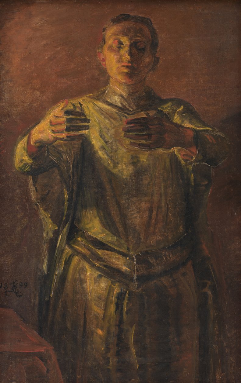 Leydi Macbeth. Çalışmak by Kristian Zahrtmann