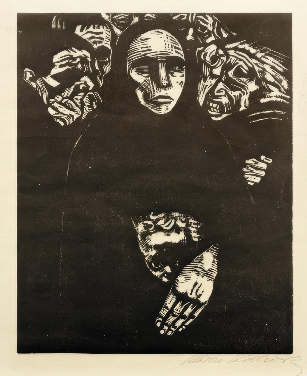 K. Kollwitz, İnsanlar by Käthe Kollwitz