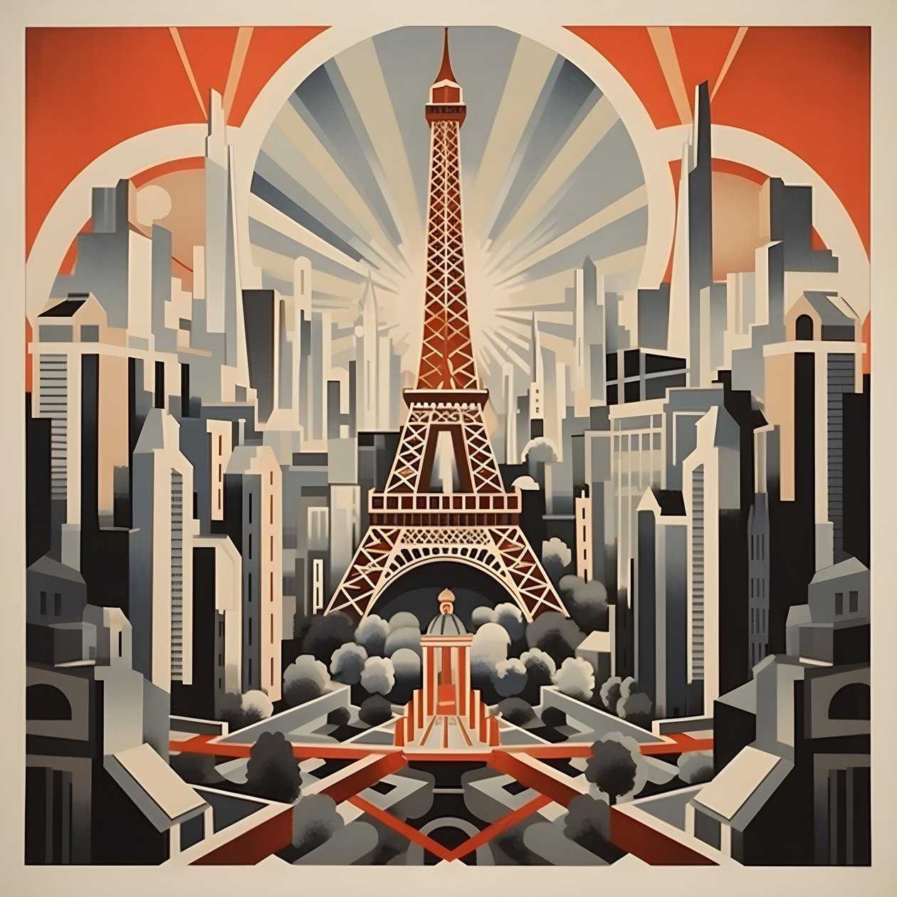 Reklam afişi, Paris, Fransa 2 by Kurt Heppke