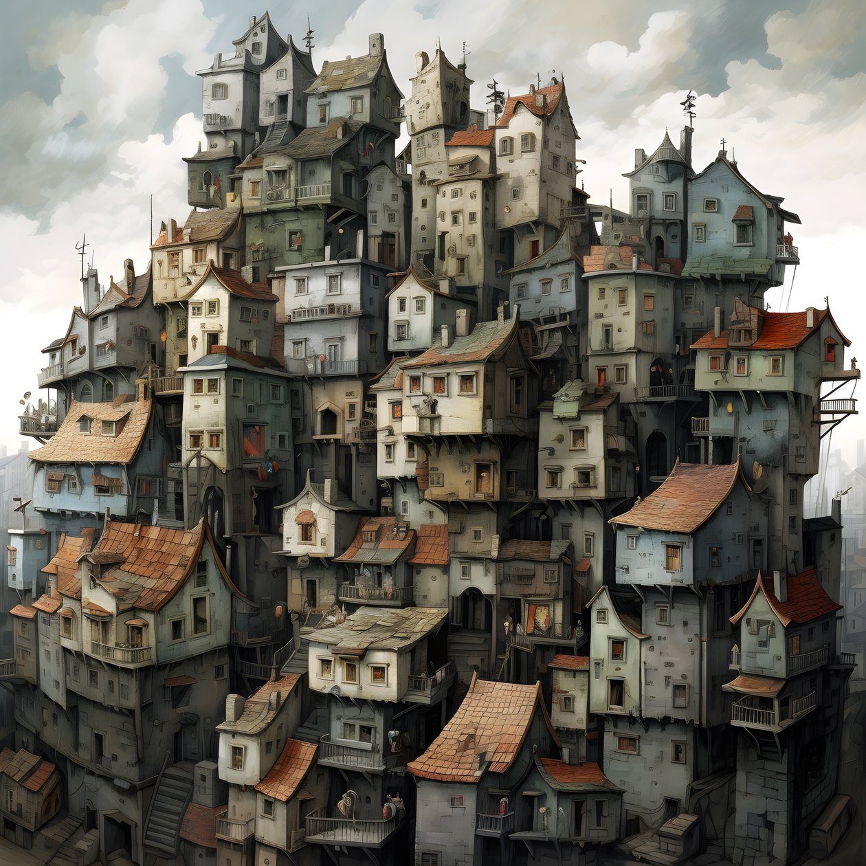 yalancı evler şehri 1 by Kurt Heppke
