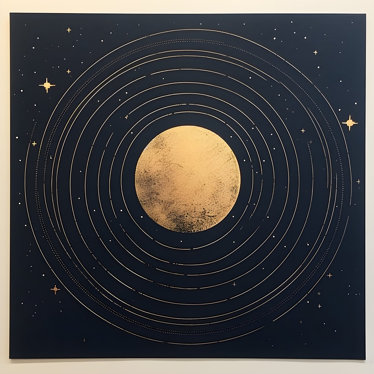 minimalist astronomi 4 by Kurt Heppke