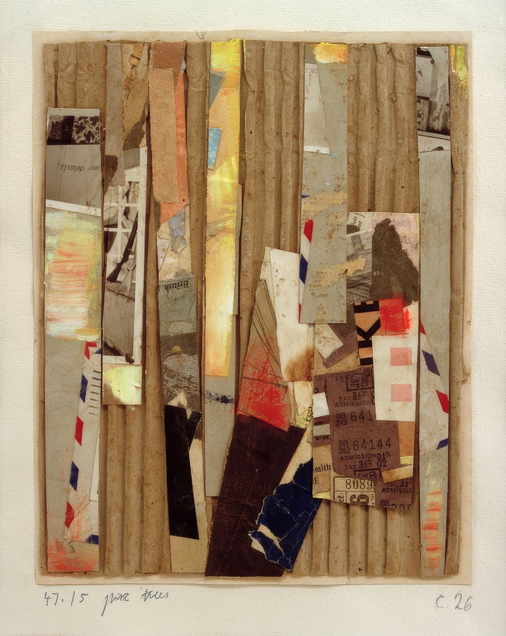 47. 15 çam ağacı 26 by Kurt Schwitters
