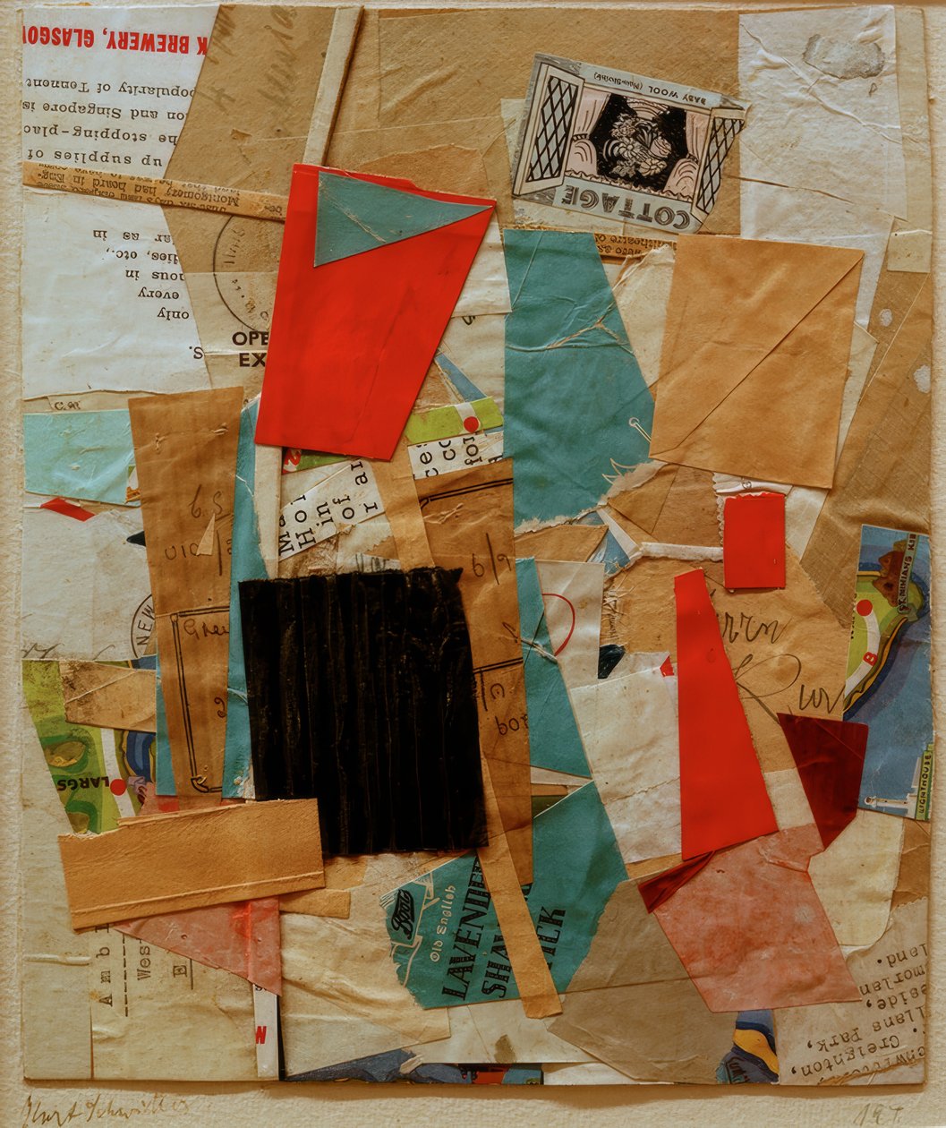 Kulübe by Kurt Schwitters