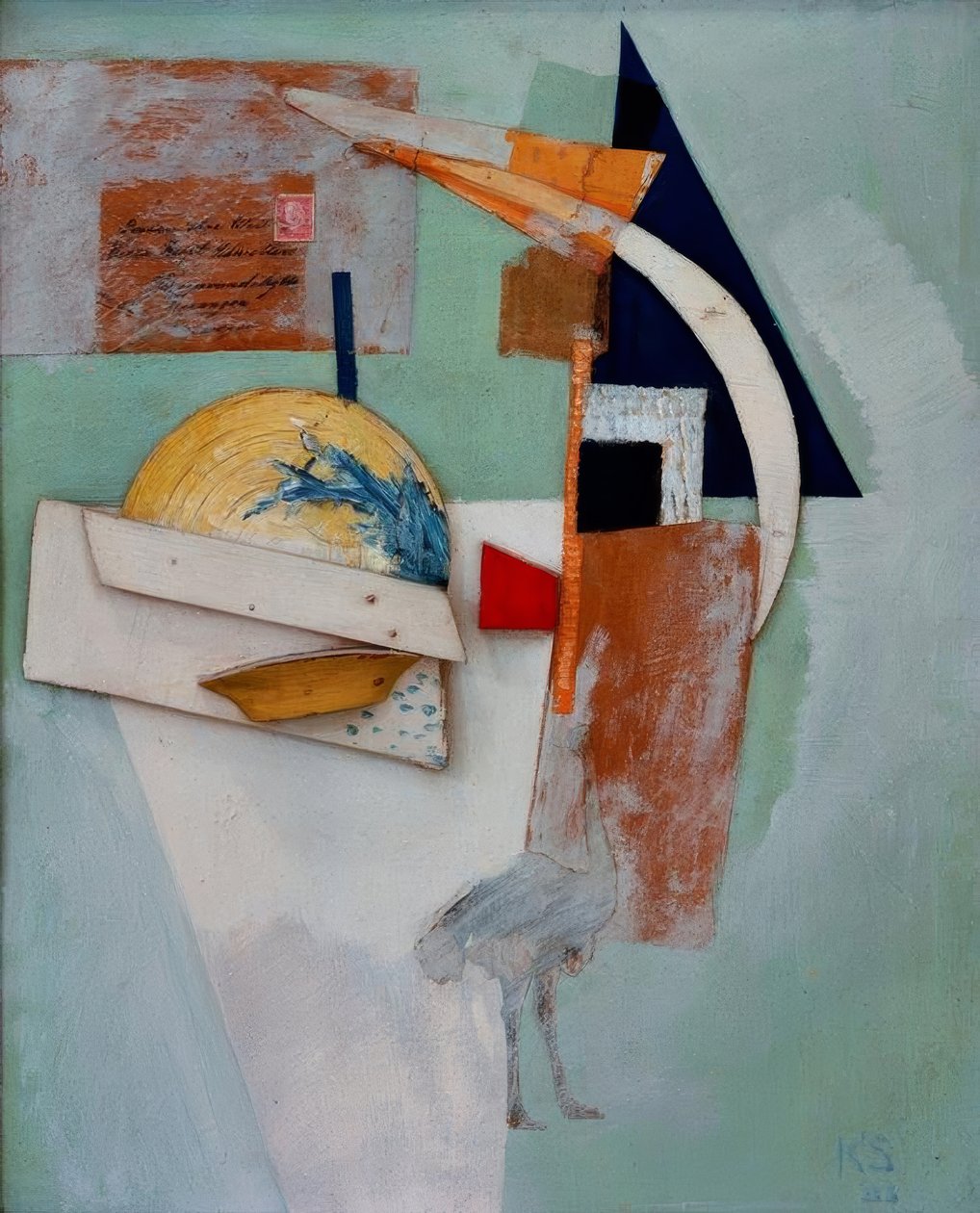 Halbmond Ugelvik by Kurt Schwitters