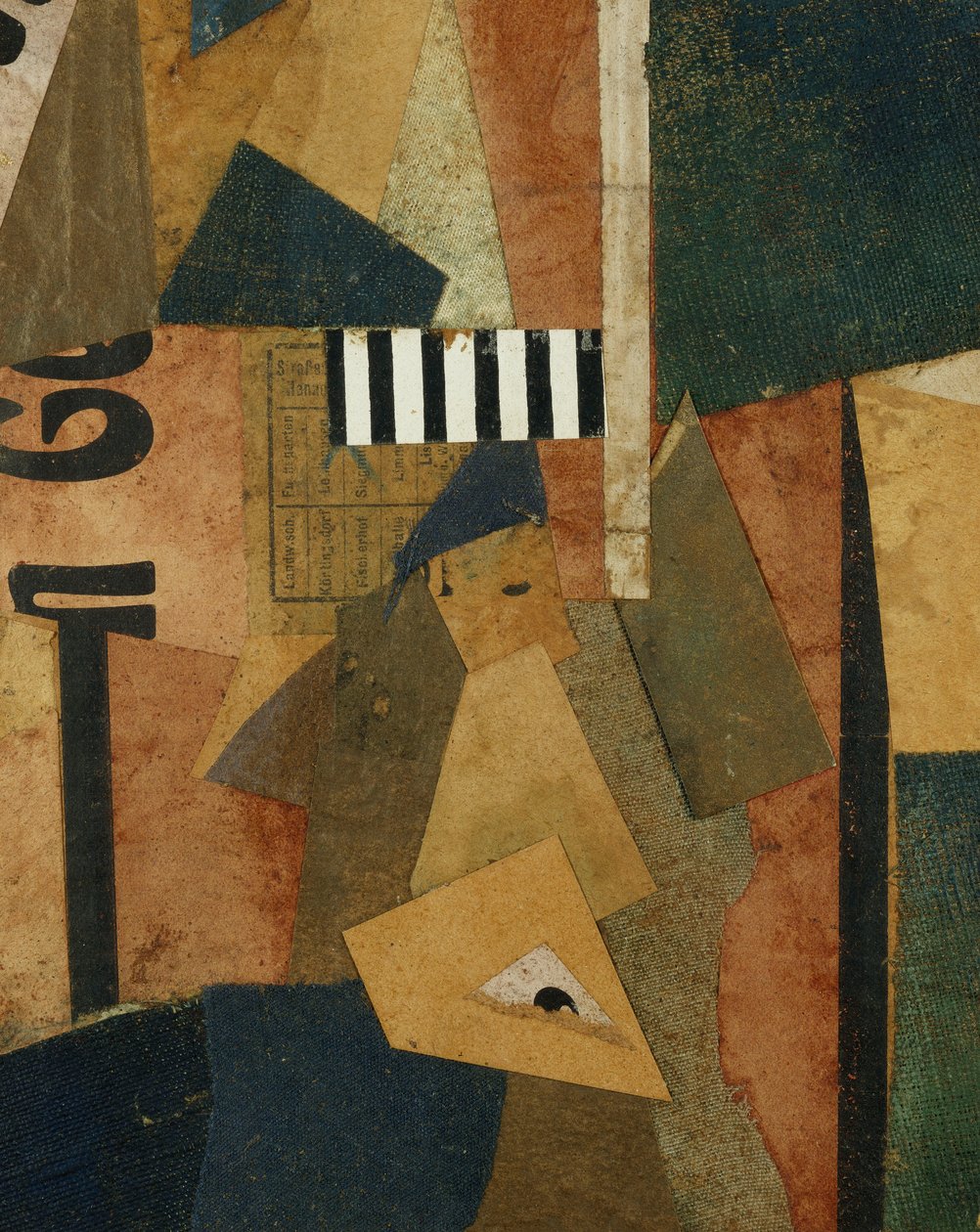 Merz çizimi 203, 1920 by Kurt Schwitters