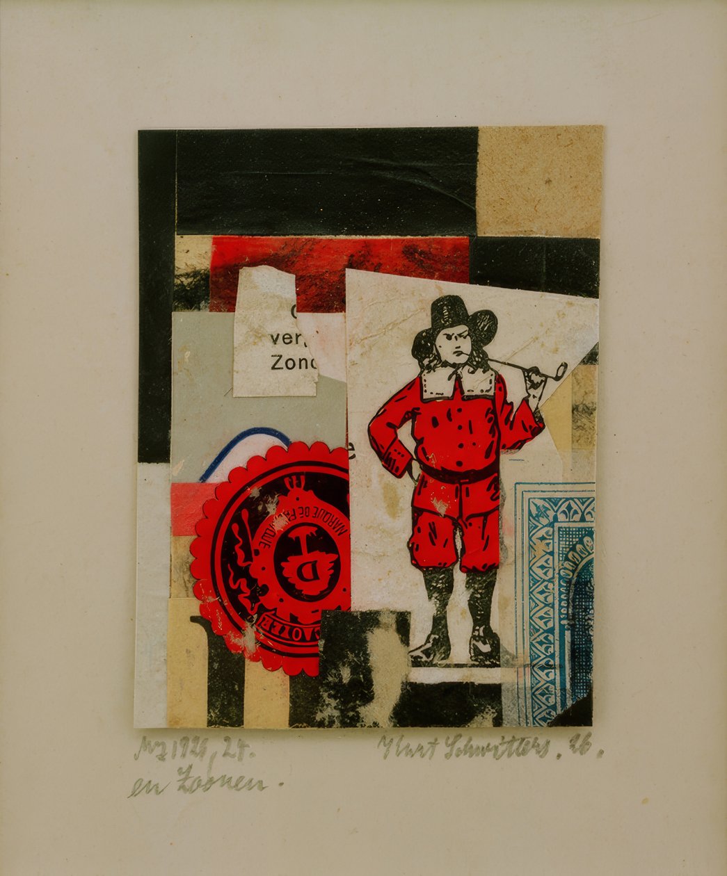 Mz 1926,24 ve Oğulları by Kurt Schwitters