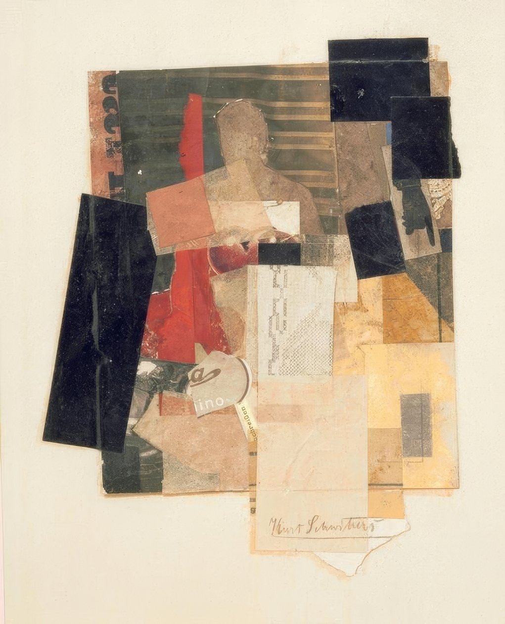 Mz 1926.2. hatta yukarıda. Janssen 1936 için by Kurt Schwitters