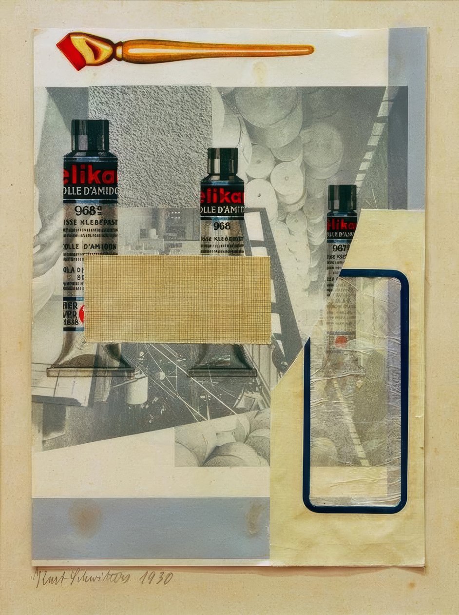 İsimsiz (Elika) by Kurt Schwitters